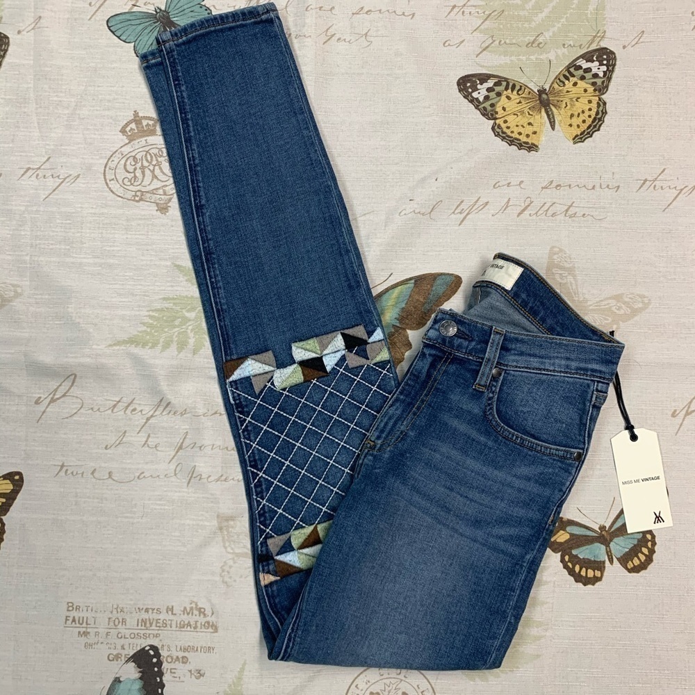 Miss me vintage nico skinny‎ denim jeans